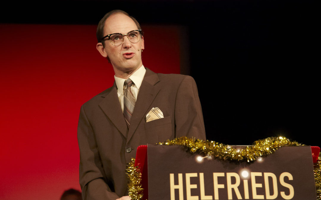 Helfrieds Strenge Kammer: nächste Show am 14. Dezember im ParkHaus (Napoleonstadl) Klagenfurt.