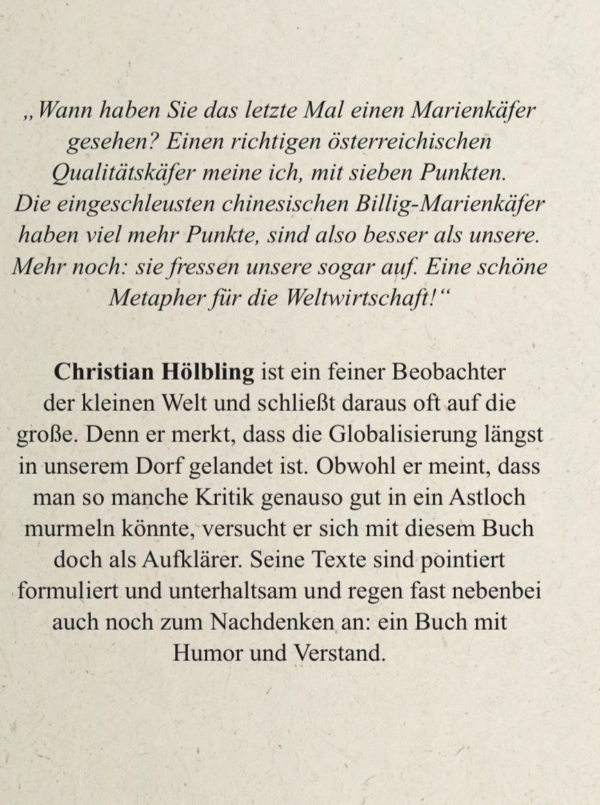 Buch Christian Hoelbling
